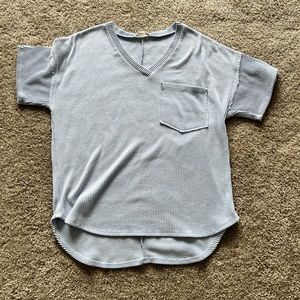 Altair’d state over size light blue T-shirt
